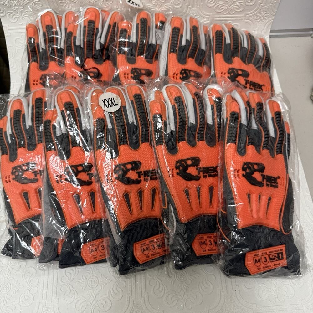 10 Pr Magid T-REX Thermal Impact Gloves ANSI Cut Level A4 Puncture Lvl 3  XXXL